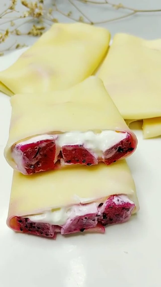 超好吃火龙果班戟,美味来得如此简单,俘获少女的心