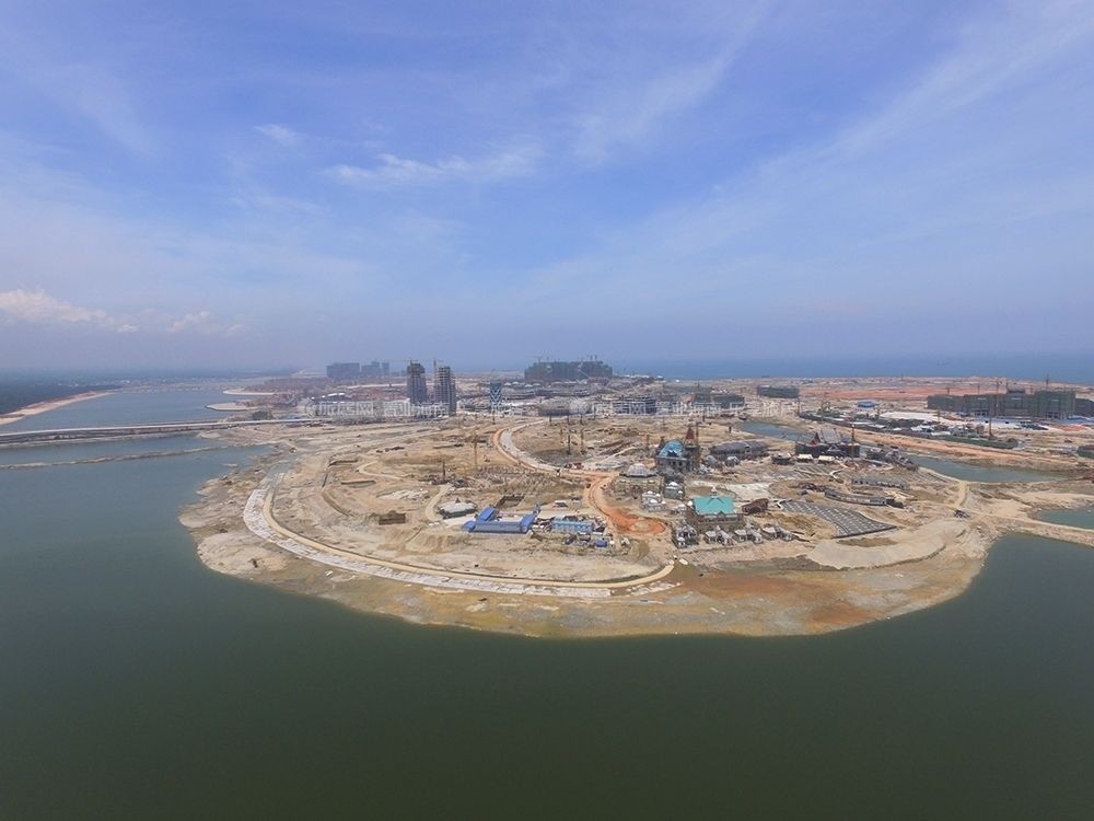 中国最大的人工岛,耗资超1600亿,玩虐迪拜棕榈岛