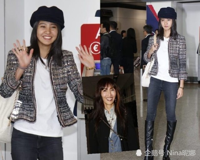 木村光机场私服 15岁少女九头身比肩维密 未修图比精修图显老 少女 木村光希 九头身