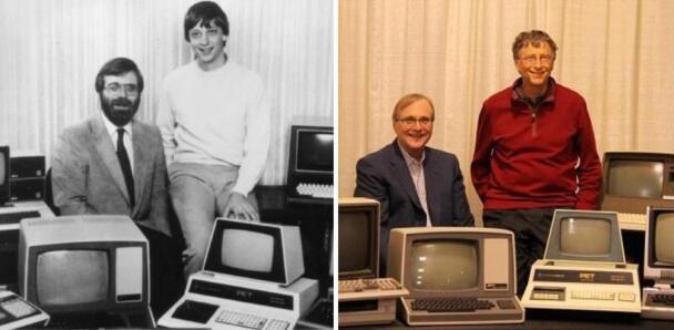 1975年，比尔·盖茨和保罗·艾伦共同创立了微软，两人一块成为了科技界的传奇人物