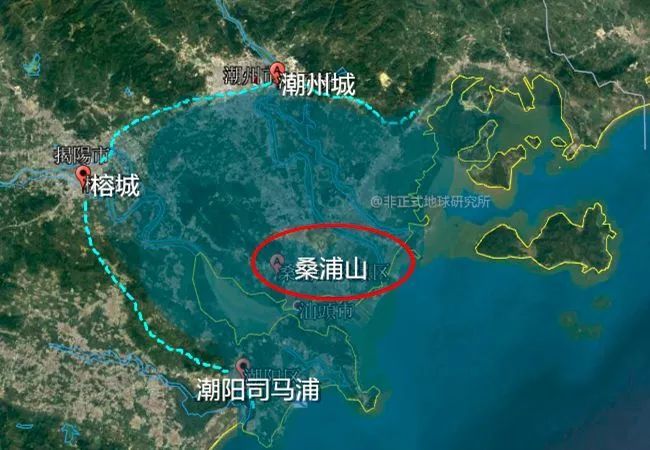 这就是我的家乡,5000年前的大潮汕还是一片