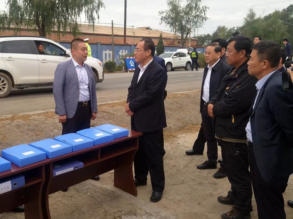 大连市副市长骆东升一行来庄河市督查指导非洲