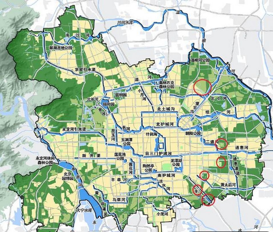 北京第一道绿化隔离带的小武基公园