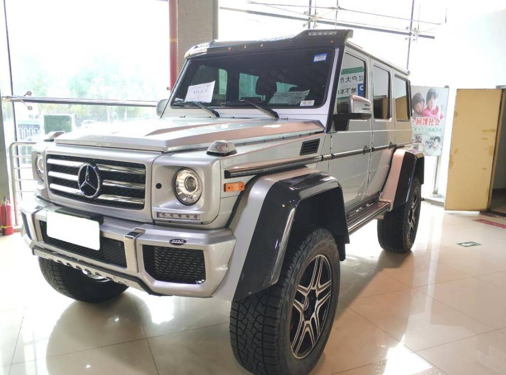 二手车市场偶遇奔驰G550 4X4平方,看完