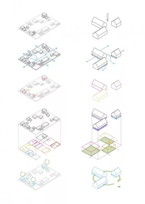 建筑形态/概念生成分析图34例