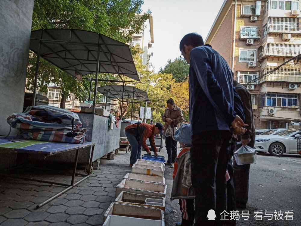 天津一著名早市复活 "躲"进小区内摆摊