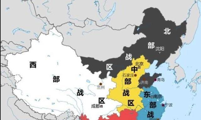 我国军队划分了5大战区,为何陕西省被划入