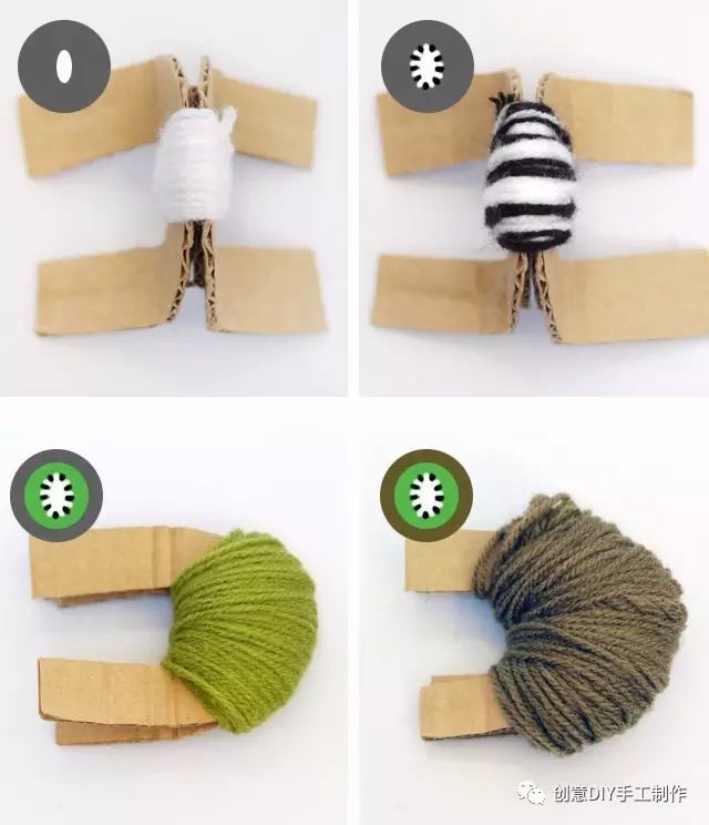 毛线创意玩法,除了做水果,还可以做这些