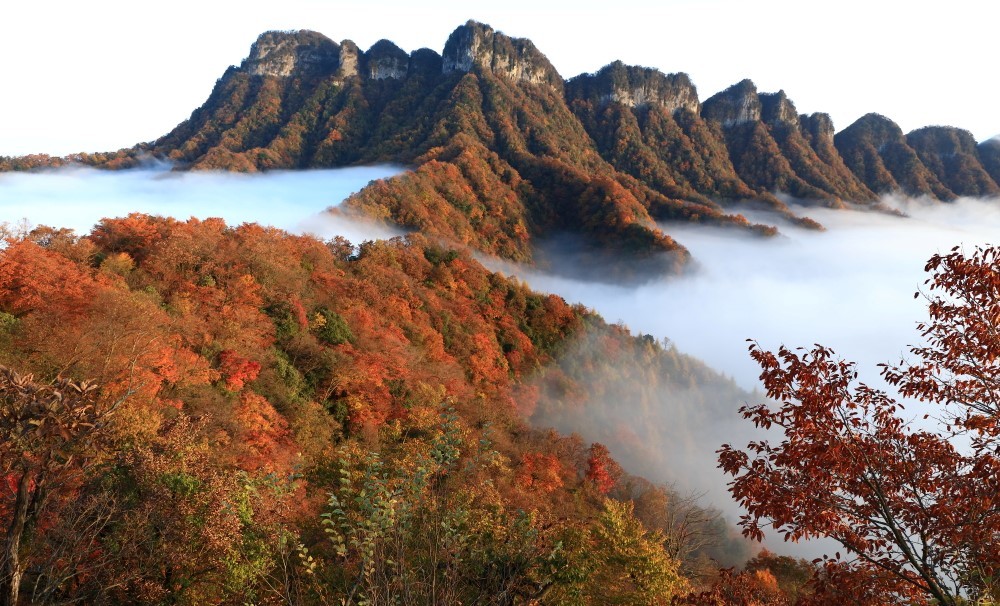 醉美光雾山 秋天去看中国红叶第一山