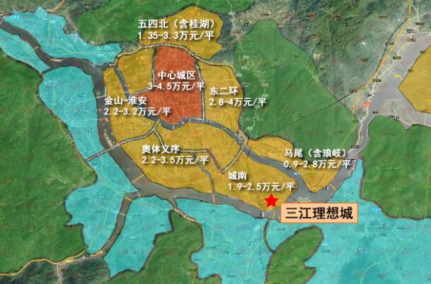 三江口江景地铁房总价仅129万?!四个疑问为您