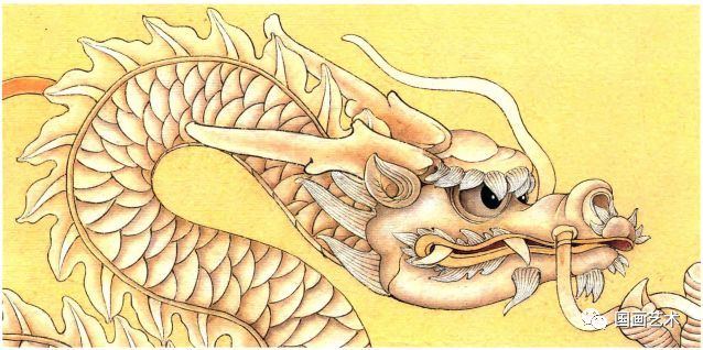 图文教程——工笔白龙画法示范