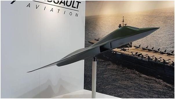 法国跨代研发战斗机,公布超五代机模型,取消垂
