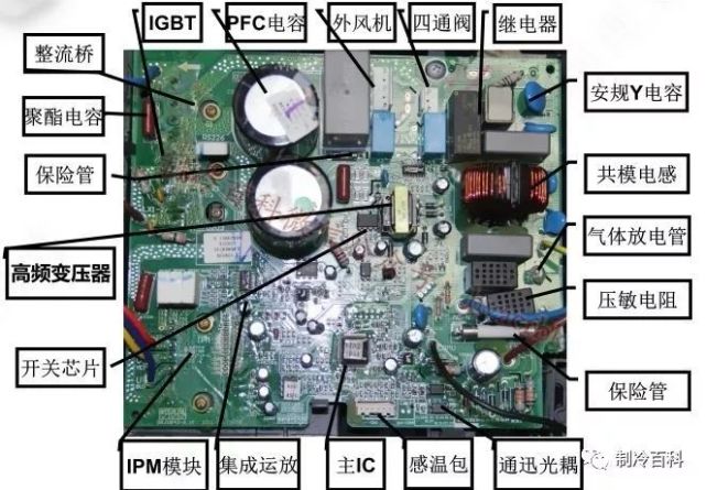 格力變頻空調故障維修與電氣原理圖