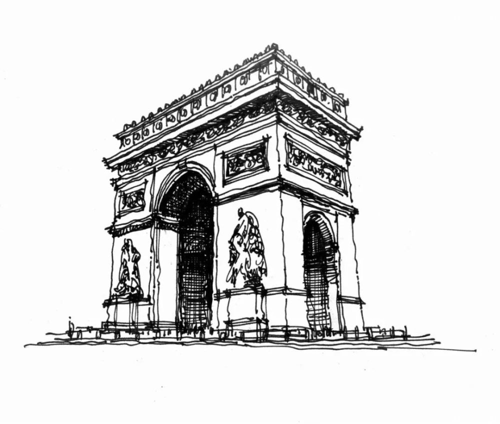 巴黎星形广场凯旋门