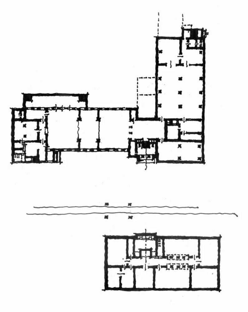 包豪斯校舍 平面图
