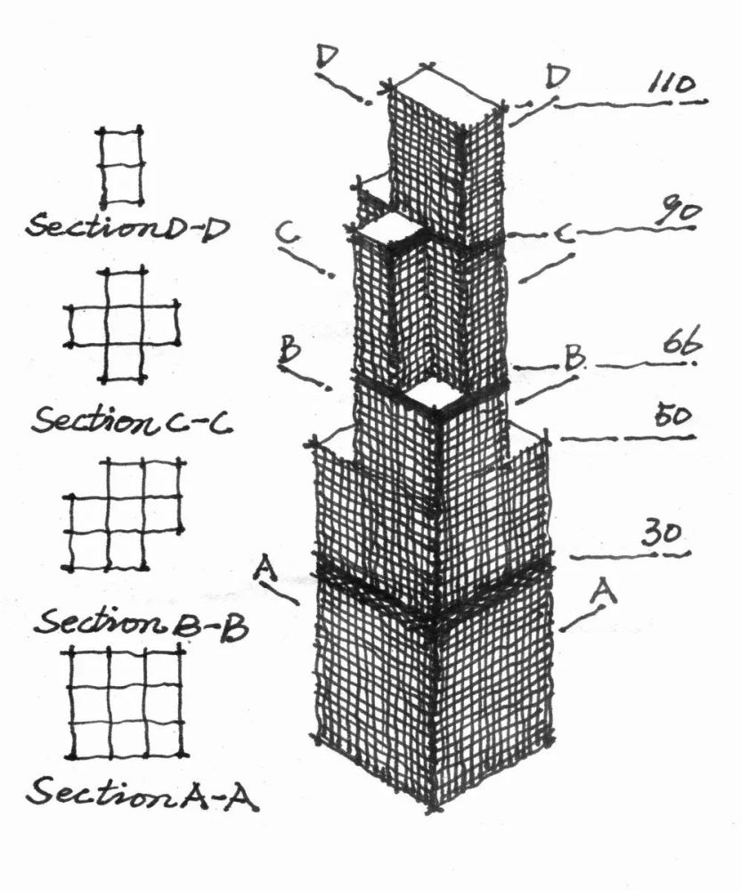 参考《外建史》,他画了74幅建筑手绘