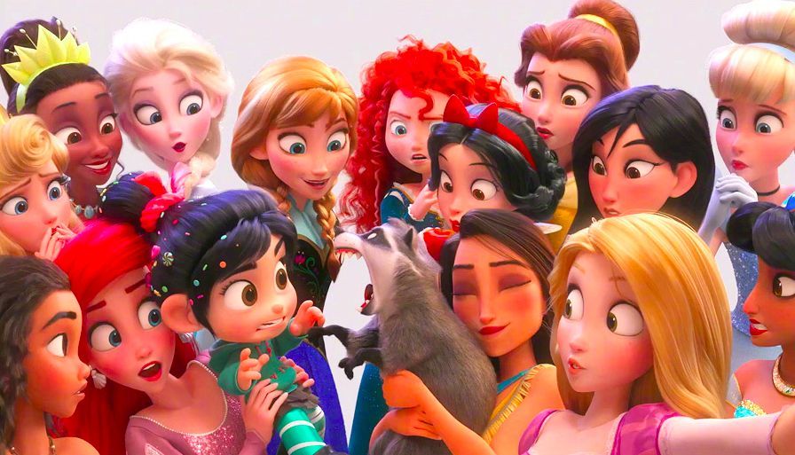 14名迪士尼公主大闹互联网?《无敌破坏王2》