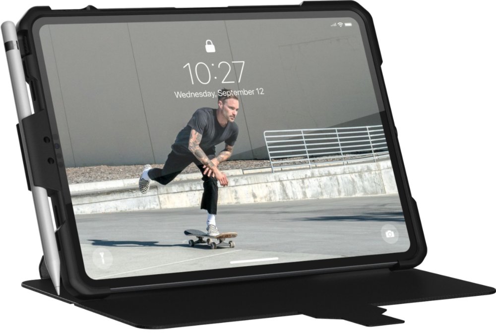 iPad Pro带壳渲染图曝光:屏占比惊艳、锁屏日