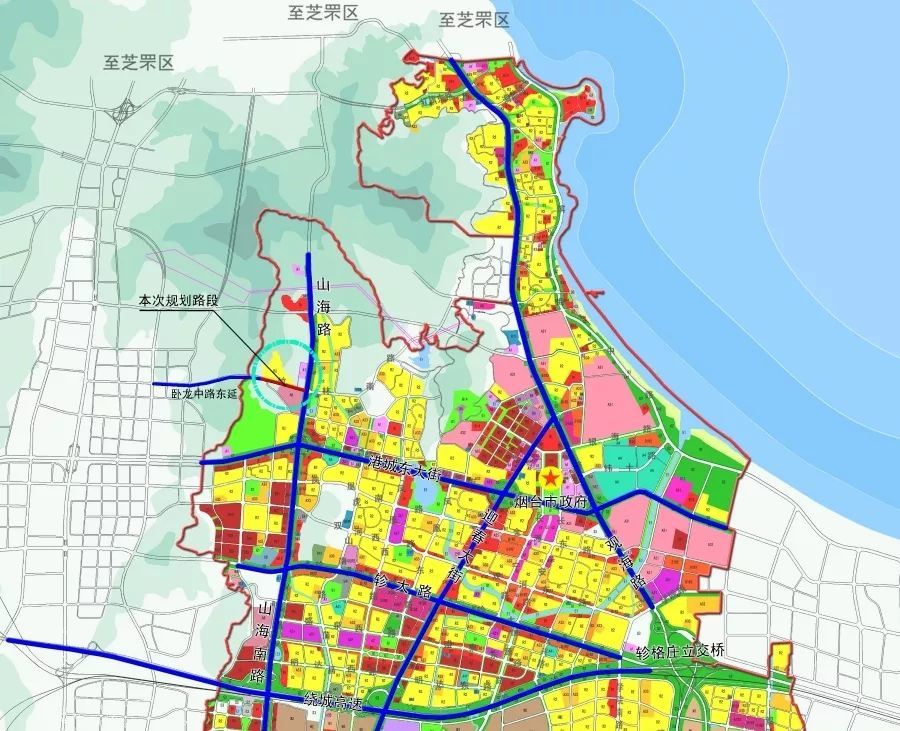 烟台首条城市快速路来了!多条道路规划已出!