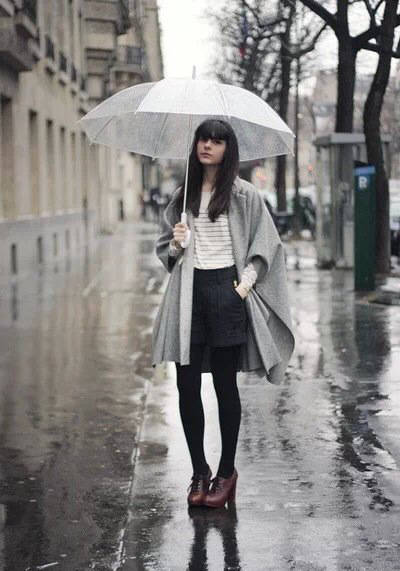 为什么日本很少会能见到有人拿折叠伞?为什么