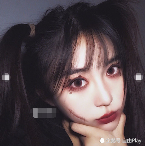 网红小姐姐的"小恶魔妆"火了!"暗黑萝莉"风将席卷"万圣节"