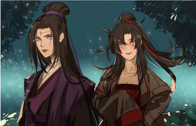 魔道祖师,忘羡和曦澄都变成美女,魏婴小家碧玉,蓝湛女中豪杰!