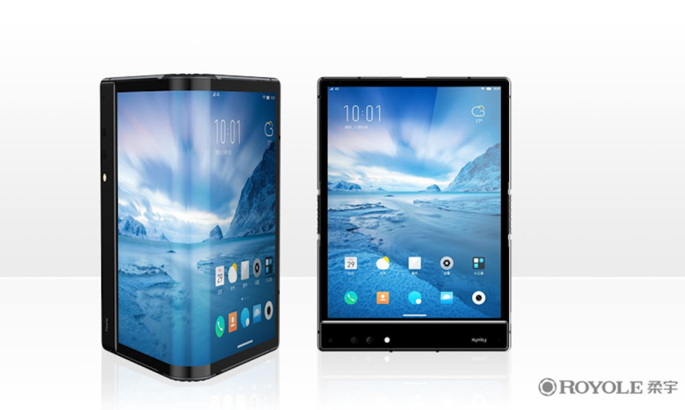 柔宇科技发布可折叠柔性屏手机FlexPai,售价8