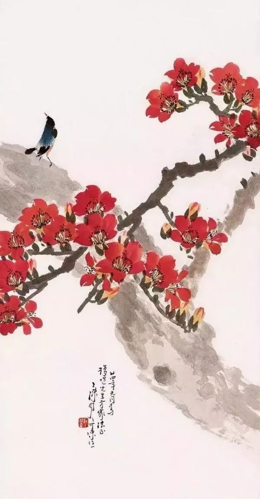 模写 大徳寺170世 清巌宗渭 筆 百鳥不来春又過