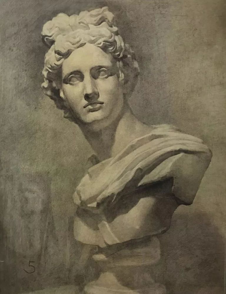 中央美术学院留校素描欣赏