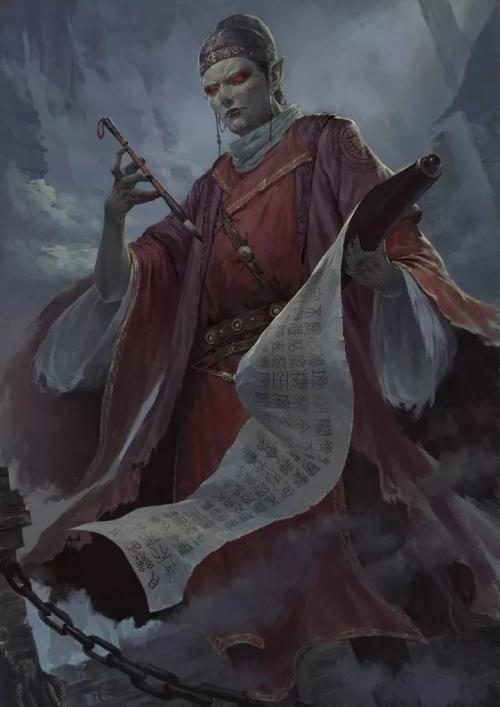 酆都大帝是中国神话中的地府之主,传说中的冥界本源之神,本体拥有极其