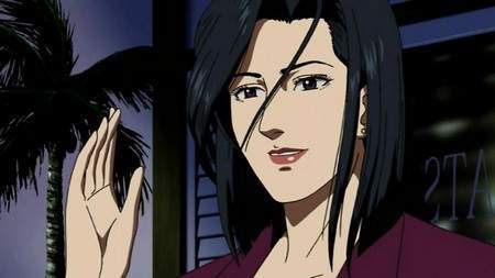 《城市猎人》野上冴子是警视厅的刑警,被称为"警视厅的女狐",裙下藏着