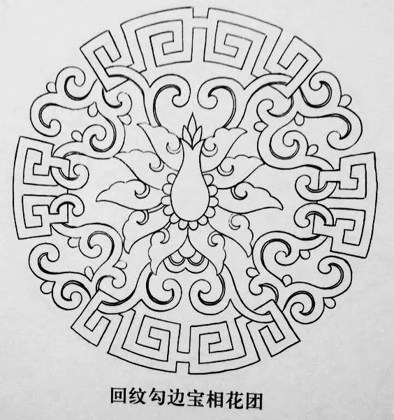 经典神兽手稿,祥云图案,古代服饰纹样,青花瓷纹样,大众接受中国风越来