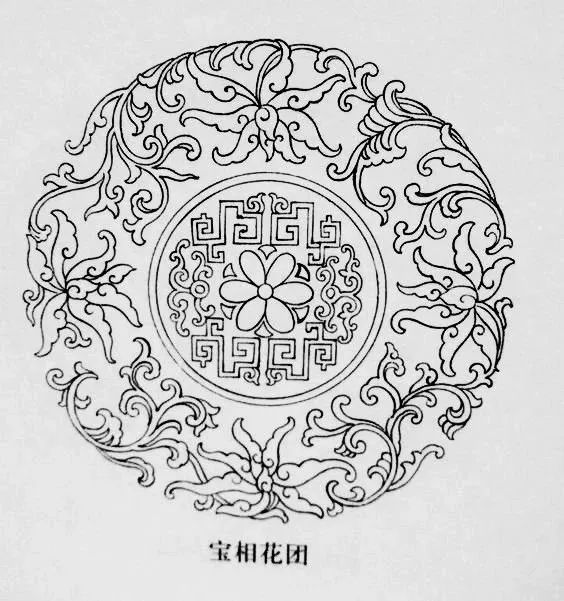 官服纹饰局部细节……美轮美奂经典神兽手稿祥云图案古代服饰纹样青花