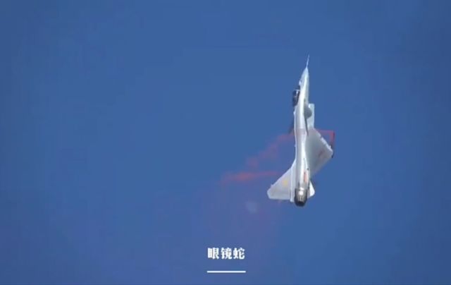 珠海航展上的落叶飘,眼镜蛇,这些动作再也不是