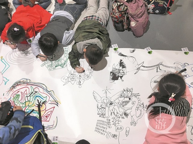 田太权的学生"随便画"的作品.