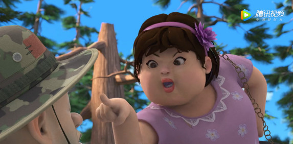 熊出没胖游客史珍香的老公是混黑社会的,他还绑架过光头强