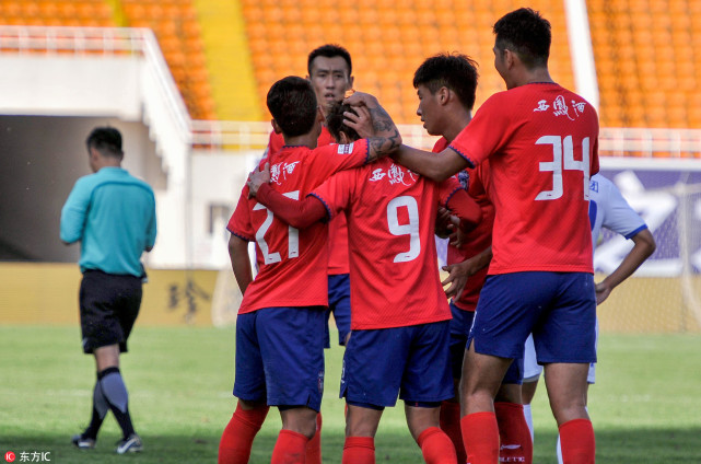 甲乙附加赛-陕西首回合1-1梅县 曾超破门邹游点