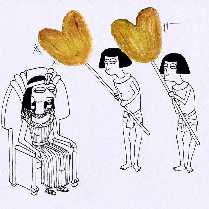 美的让人窒息的少女插画,喜欢这清冷的色彩