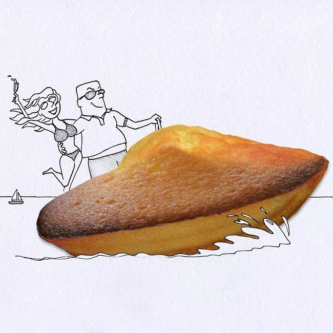 美的让人窒息的少女插画,喜欢这清冷的色彩