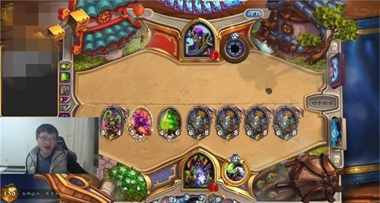 炉石传说:斗鱼异灵术狂野巨贪术大战偶数萨网友:石锤声控游戏