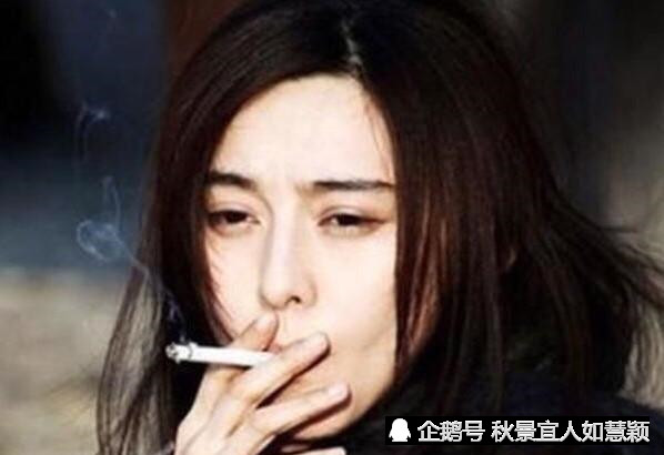 五位抽烟的女星,张柏芝上榜,图5抽的烟实在太贵了