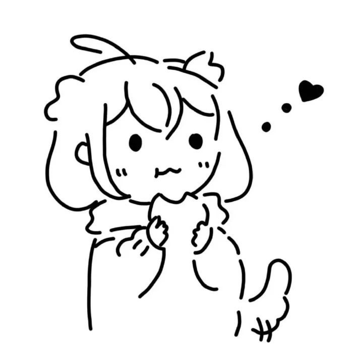 每天学一幅简笔画-给自己画一个独一无二的简笔画头像吧!