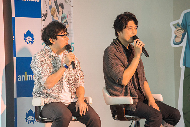 活动邀请到了出演东谷准太的小野友树,以及出演西条高人的高桥广树