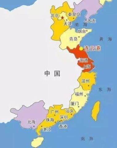 上海地理位置