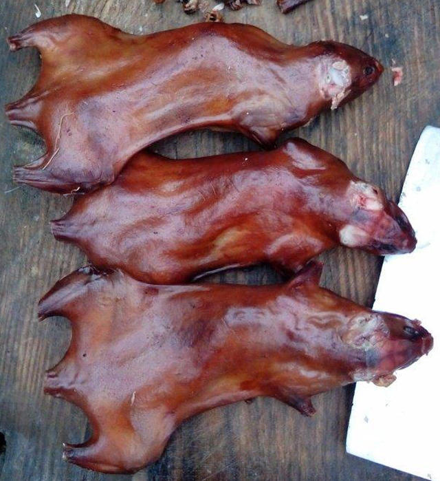 福建特产的闽西八大名菜之一"田鼠干",广东人看了都不敢吃