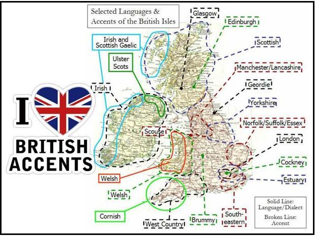 口音,愛爾蘭口音和常被吐槽的蘇格蘭口音等等等…學習熱線來環球,去