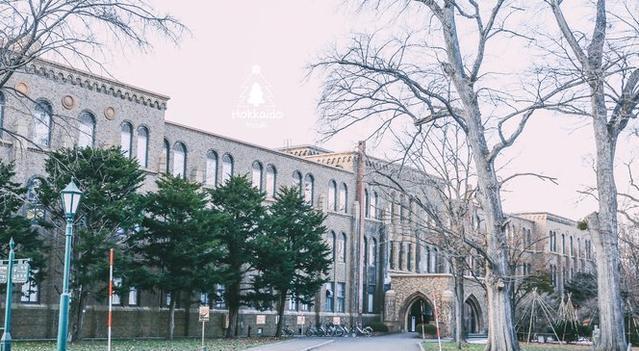 北海道大学 是日本著名的国立大学 景色十分的优美