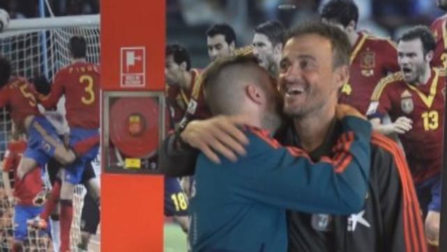 西班牙国家队迎首批报到国脚 飞翼熊抱恩帅粉