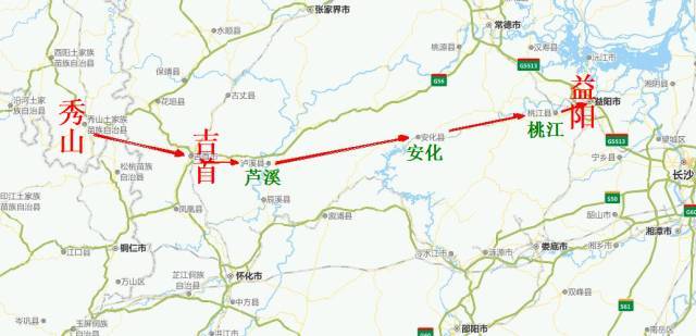 喜讯秀吉益高铁已获国家审批桃江安化都将建站