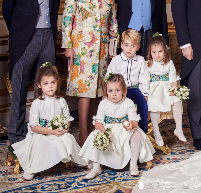 乔治小表妹米娅超可爱,神似童年安妮公主,吐舌